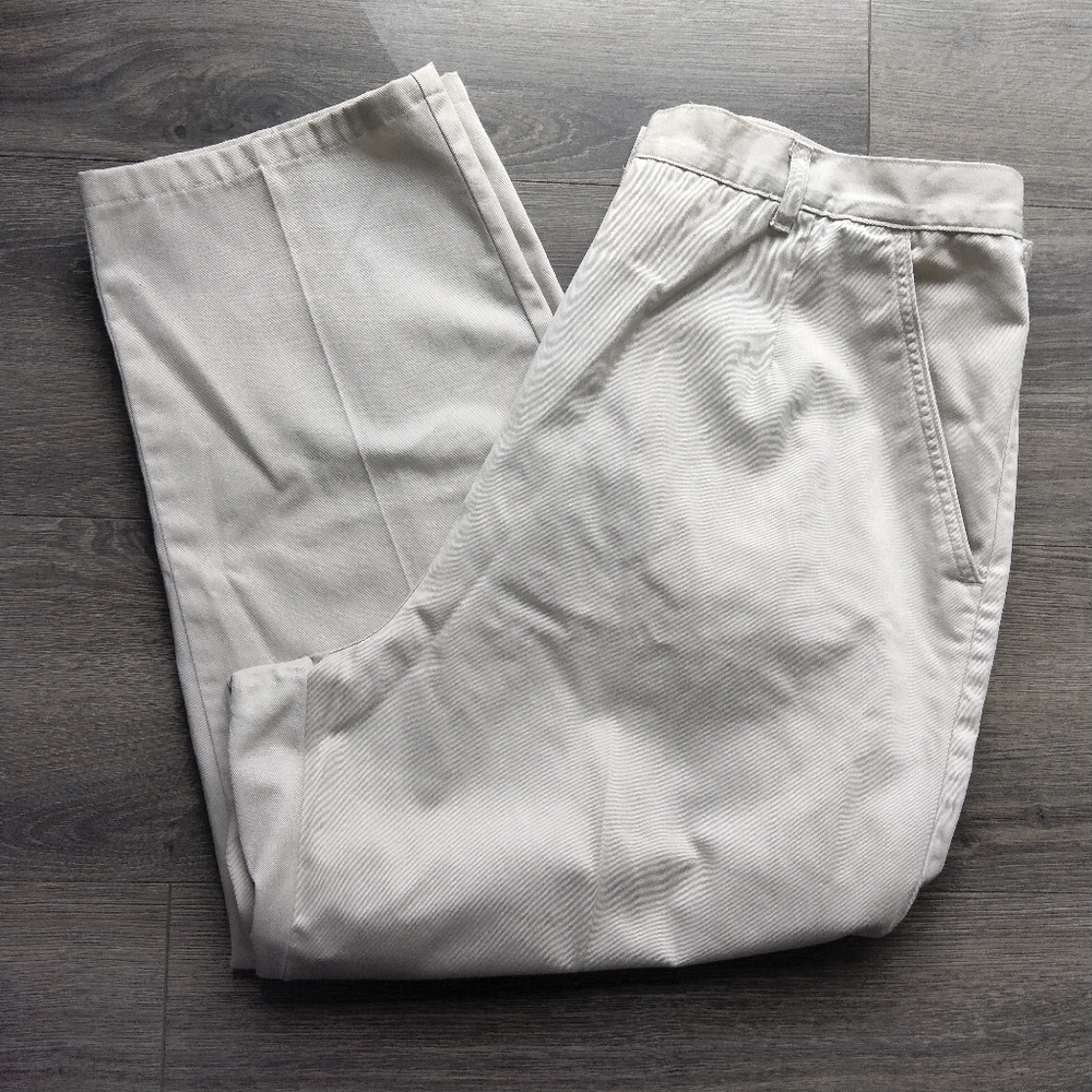 Style & Co. Woman Cotton Beige Pants Plus Size 18WR